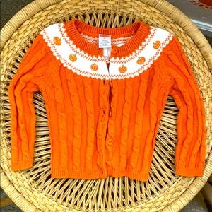 Gymboree pumpkin sweater